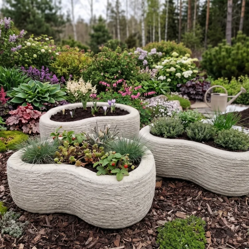 Membraan betoonvaas 0759